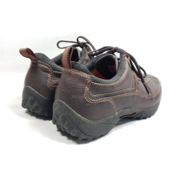 Nunn Bush Men's Size 9 Wide Brown Leather Sneakers - Picture 5 of 10